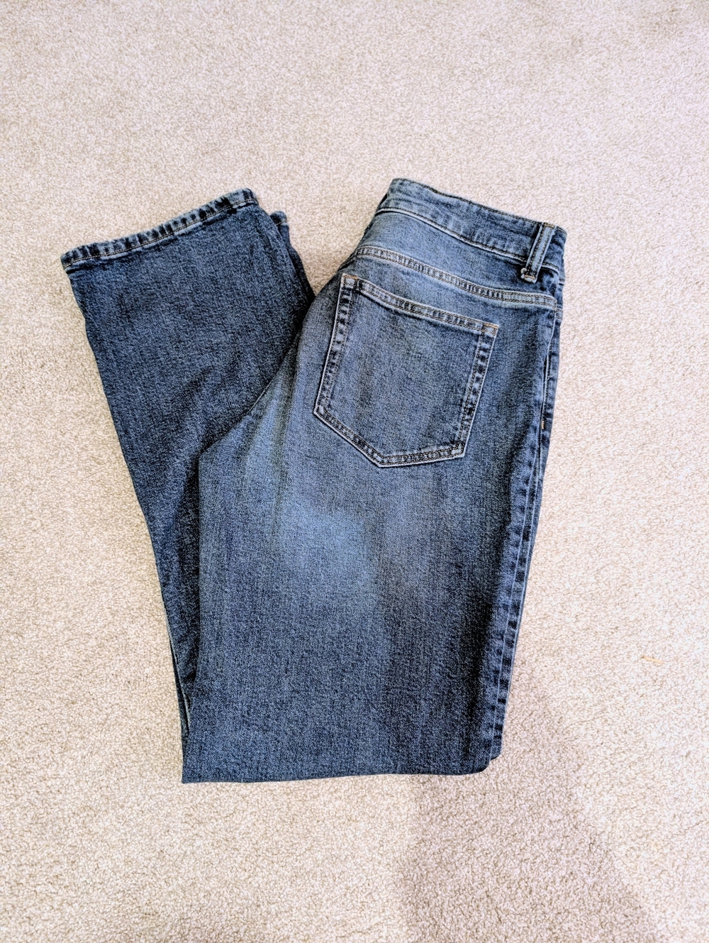 H&M Medium Blue Straight Leg Denim Size 8